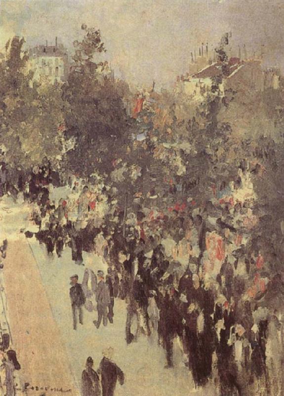 Konstantin Alexeievich Korovin Boulevard des Capucines